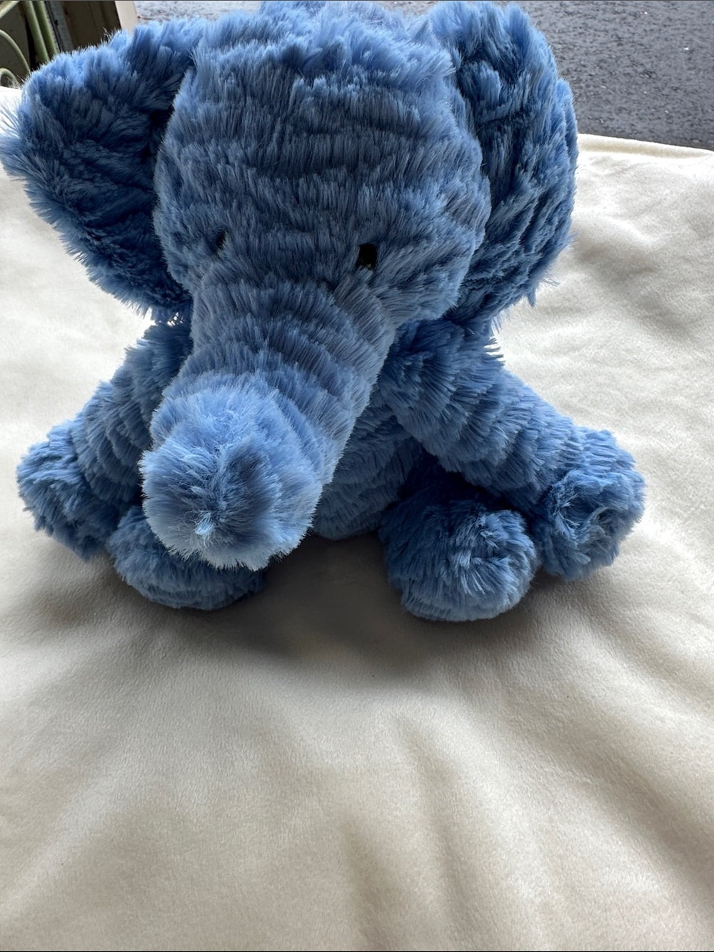 Jellycat Blue Plush Elephant Stuffed Animal